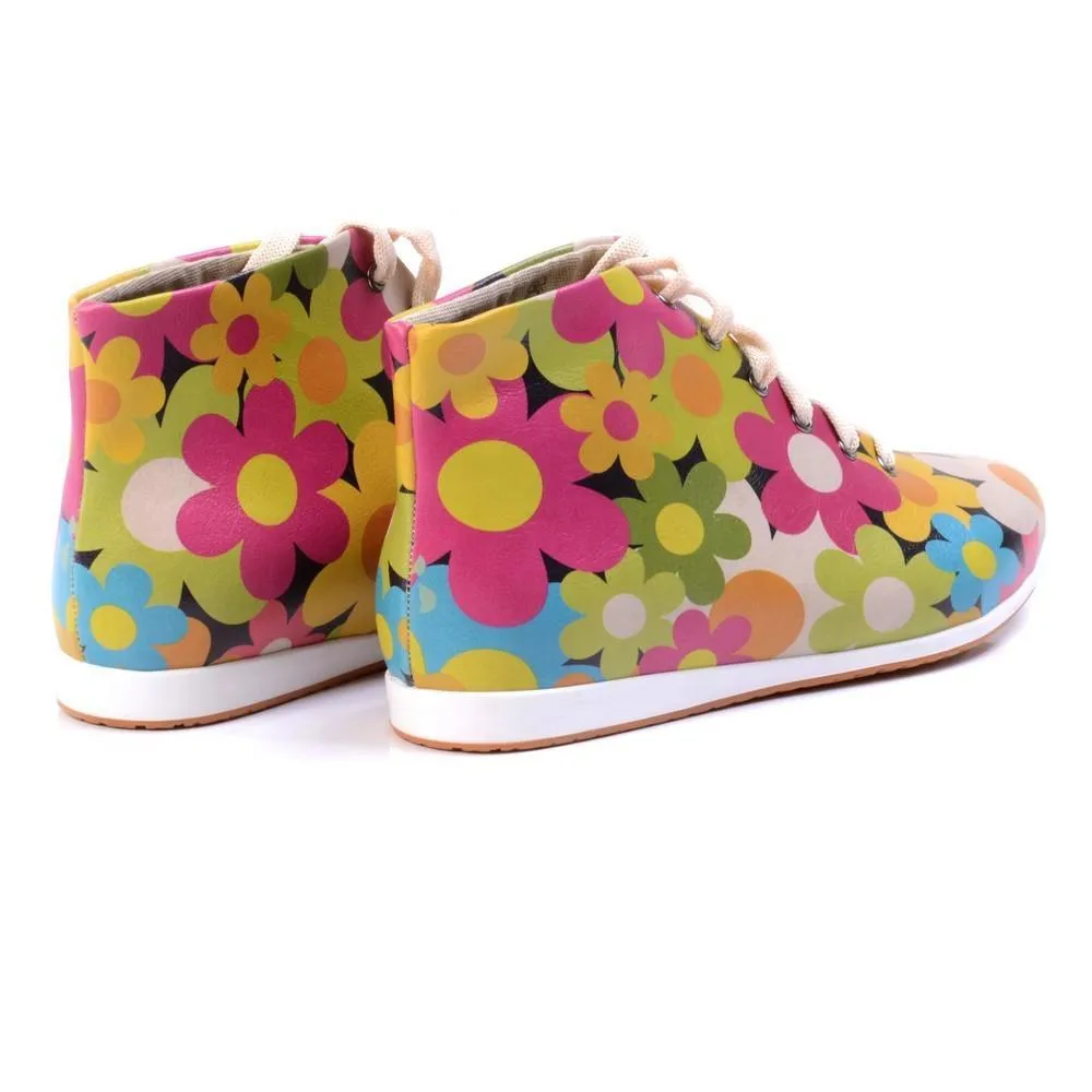 Flowers Short Boots LND1121