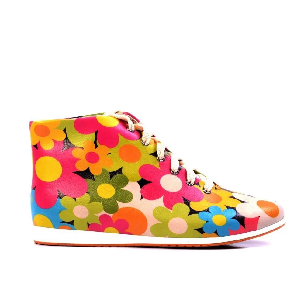 Flowers Short Boots LND1121