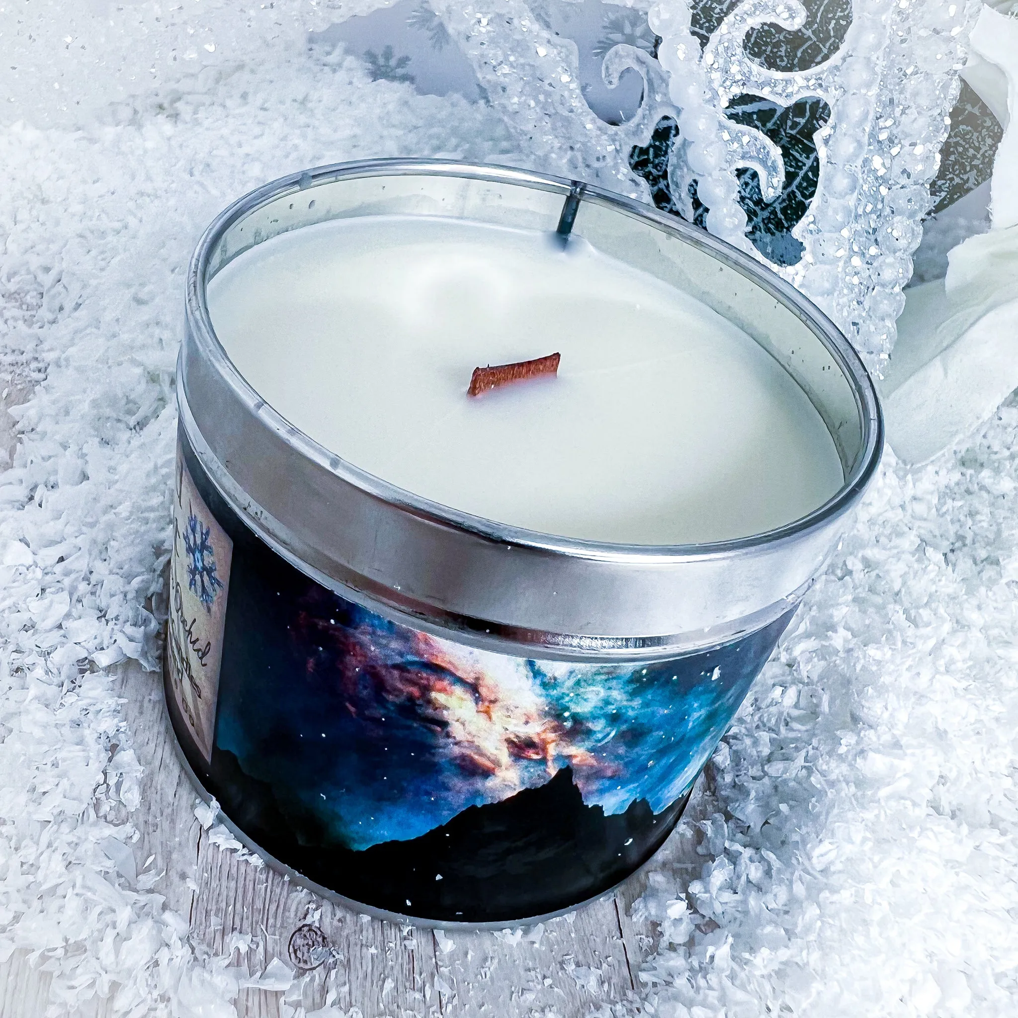 Frost and Starlight Tin-Limited Edition-Eucalyptus, Cedar and Star Orchid
