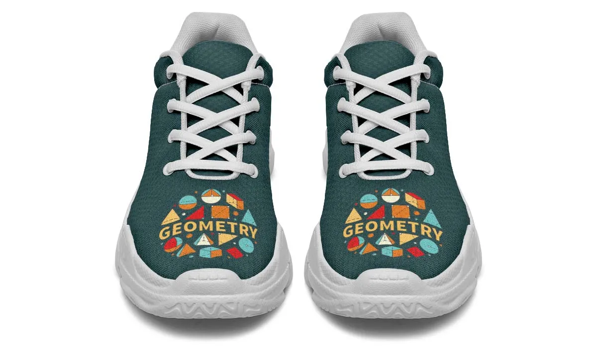 Geometry Lovers Chunky Sneakers