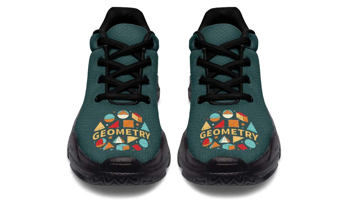 Geometry Lovers Chunky Sneakers