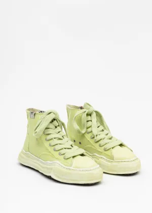 Green Original Sole Overdyed Canvas Sneaker (PETERSON HI)