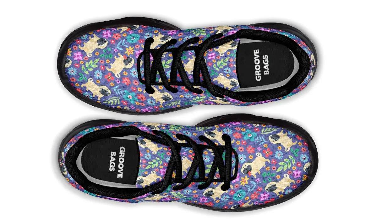 Groovy Pug Chunky Sneakers