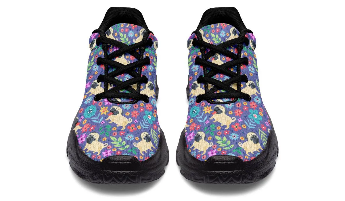Groovy Pug Chunky Sneakers