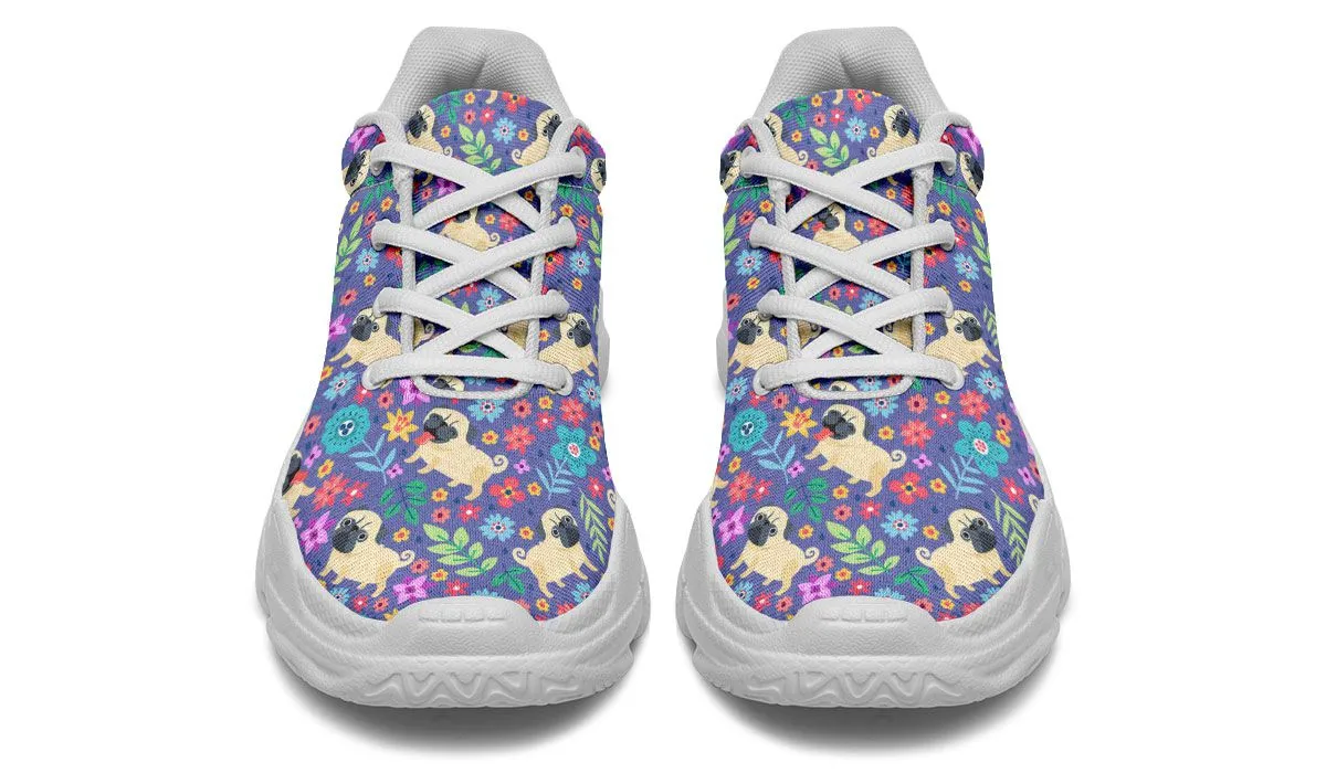 Groovy Pug Chunky Sneakers