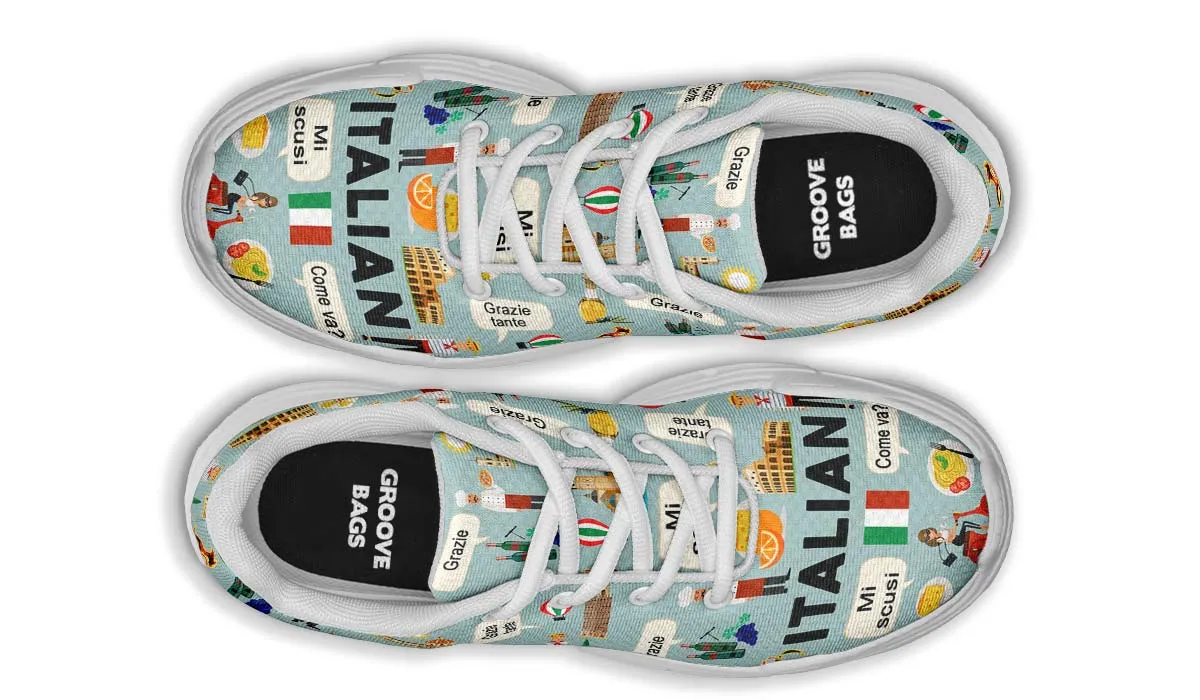 Italian Teacher Chunky Sneakers