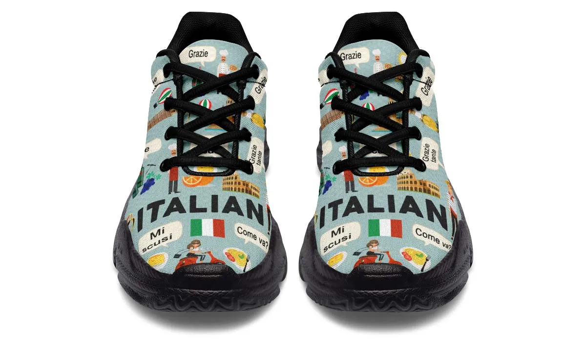 Italian Teacher Chunky Sneakers