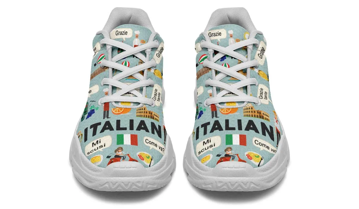 Italian Teacher Chunky Sneakers