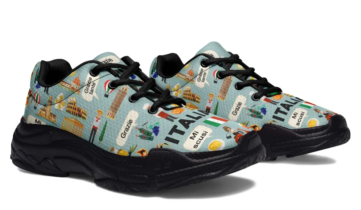 Italian Teacher Chunky Sneakers
