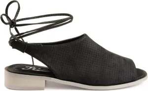 Journee Collection Women's Blanch Bobbi Slingback Sandal  Color Black Size 9M