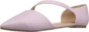 Journee Collection Women's Cross Strap Pointed Toe Flat  Color Pink Size 8M