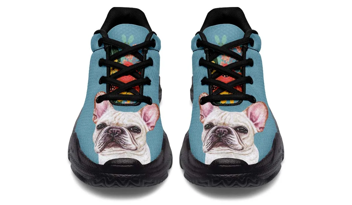 Joyful French Bulldog Chunky Sneakers