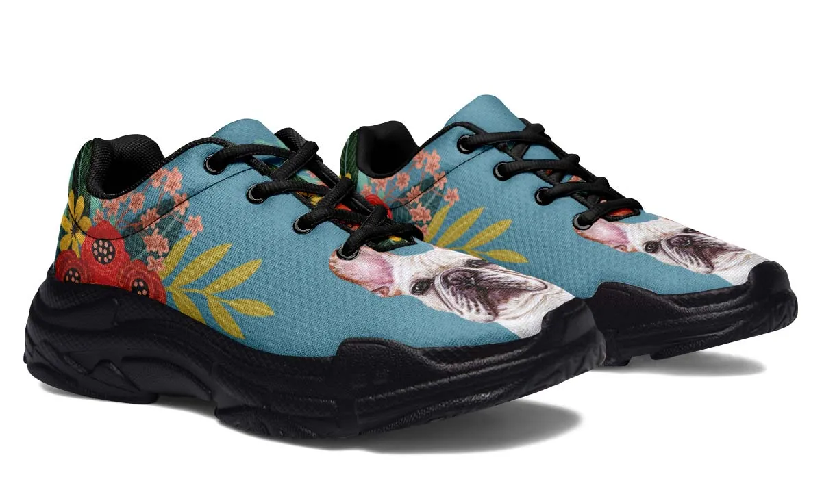 Joyful French Bulldog Chunky Sneakers