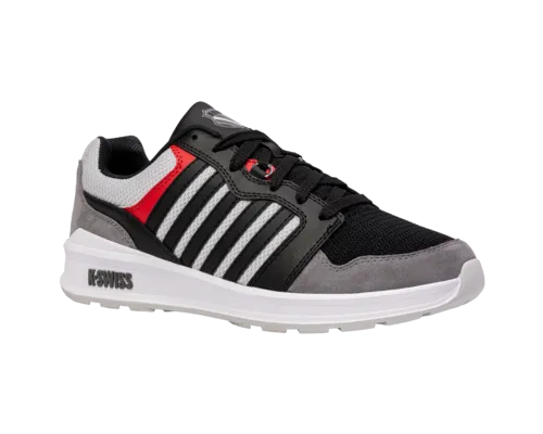 K-Swiss Men's Rival Trainer T Black Lunar Rock Mars Red Shoes