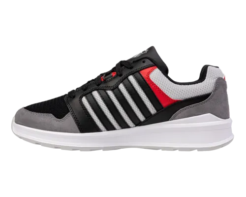 K-Swiss Men's Rival Trainer T Black Lunar Rock Mars Red Shoes
