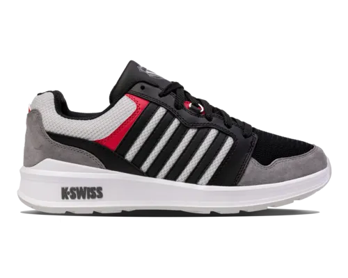 K-Swiss Men's Rival Trainer T Black Lunar Rock Mars Red Shoes