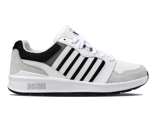 K-Swiss Men's Rival Trainer T White Black Lunar Rock Shoes