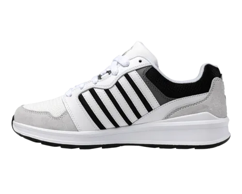K-Swiss Men's Rival Trainer T White Black Lunar Rock Shoes