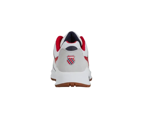 K-Swiss Men's Rival Trainer T White Corporate Gum Shoes