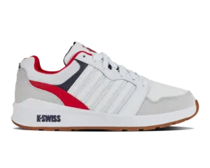 K-Swiss Men's Rival Trainer T White Corporate Gum Shoes