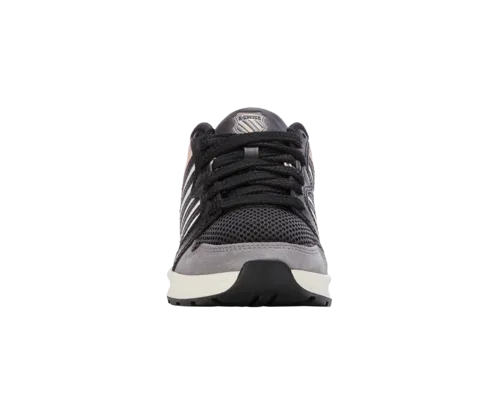 K-Swiss Women's Rival Trainer T Black Blanc De Blanc Smoked Pearl Shoes