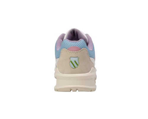 K-Swiss Women's Rival Trainer T Bone White Clear Sky Wisteria Shoes