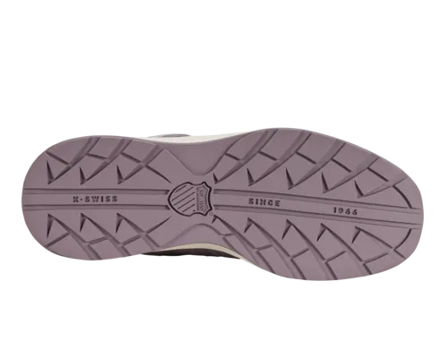 K-Swiss Women's Rival Trainer T Purple Dove Silver Snow White Shoes