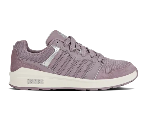K-Swiss Women's Rival Trainer T Purple Dove Silver Snow White Shoes