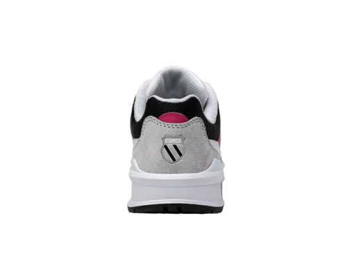 K-Swiss Women's Rival Trainer T White Black Fuschia Purple Shoes
