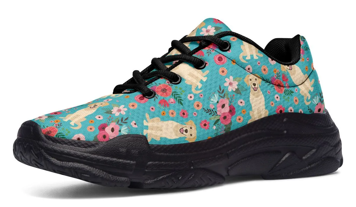 Labrador Flower Chunky Sneakers