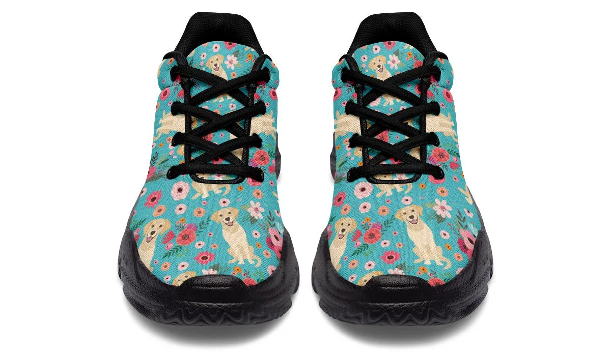 Labrador Flower Chunky Sneakers