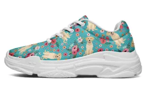 Labrador Flower Chunky Sneakers