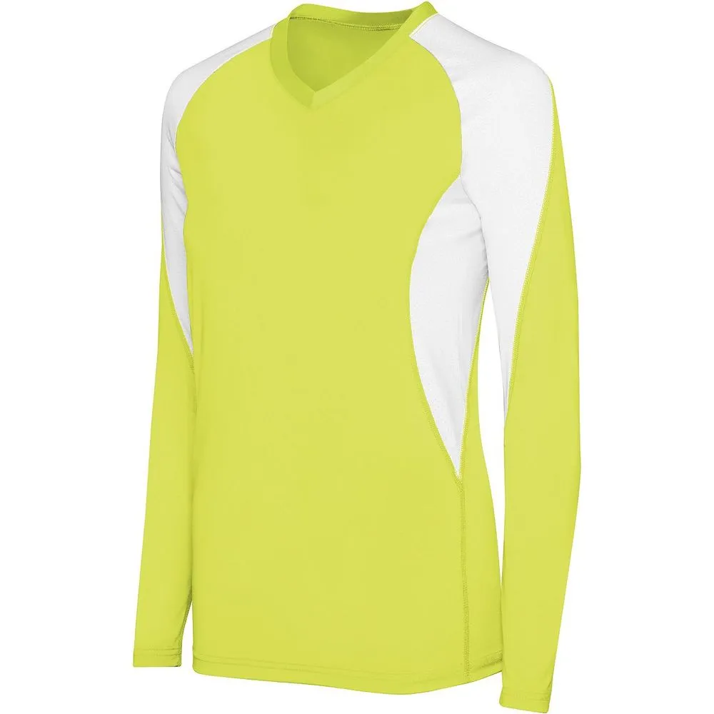 LADIES LONG SLEEVE COURT JERSEY