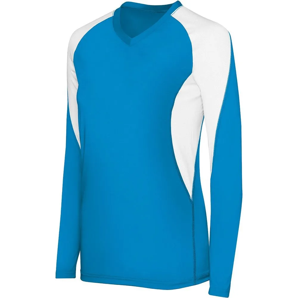 LADIES LONG SLEEVE COURT JERSEY