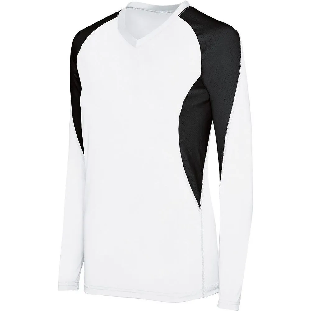 LADIES LONG SLEEVE COURT JERSEY