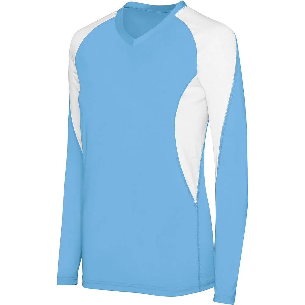 LADIES LONG SLEEVE COURT JERSEY