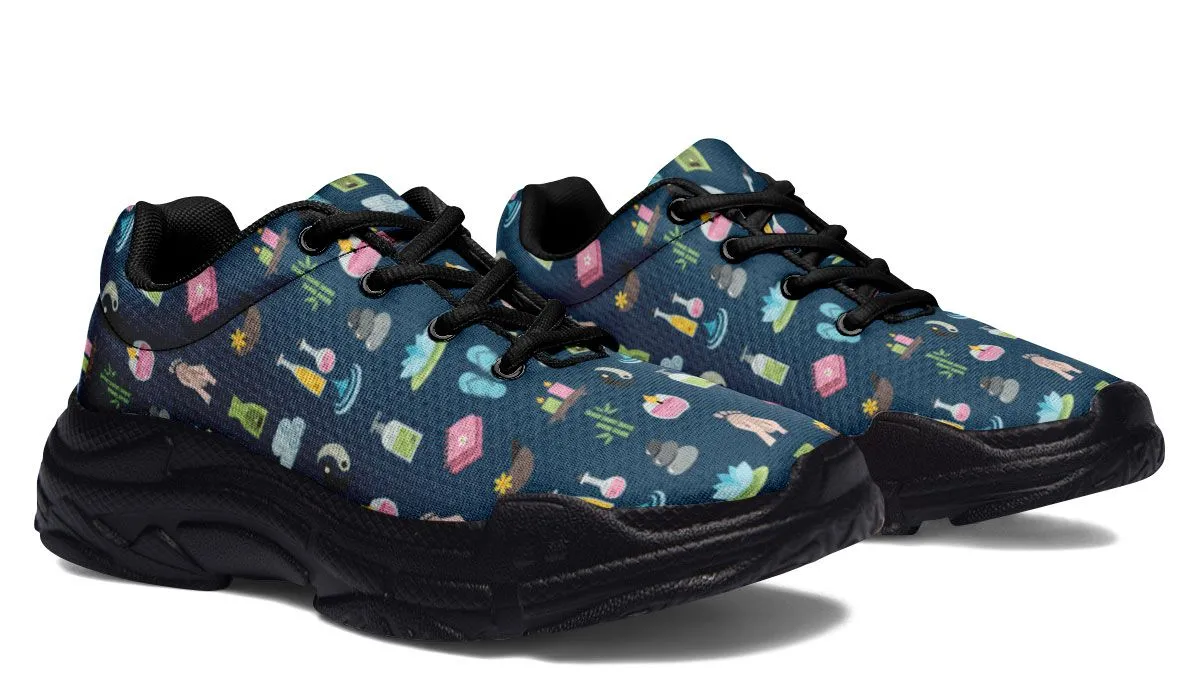 Massage Therapist Chunky Sneakers