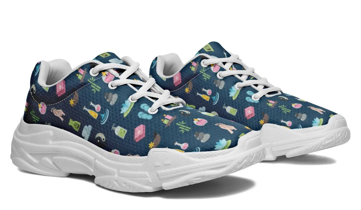 Massage Therapist Chunky Sneakers