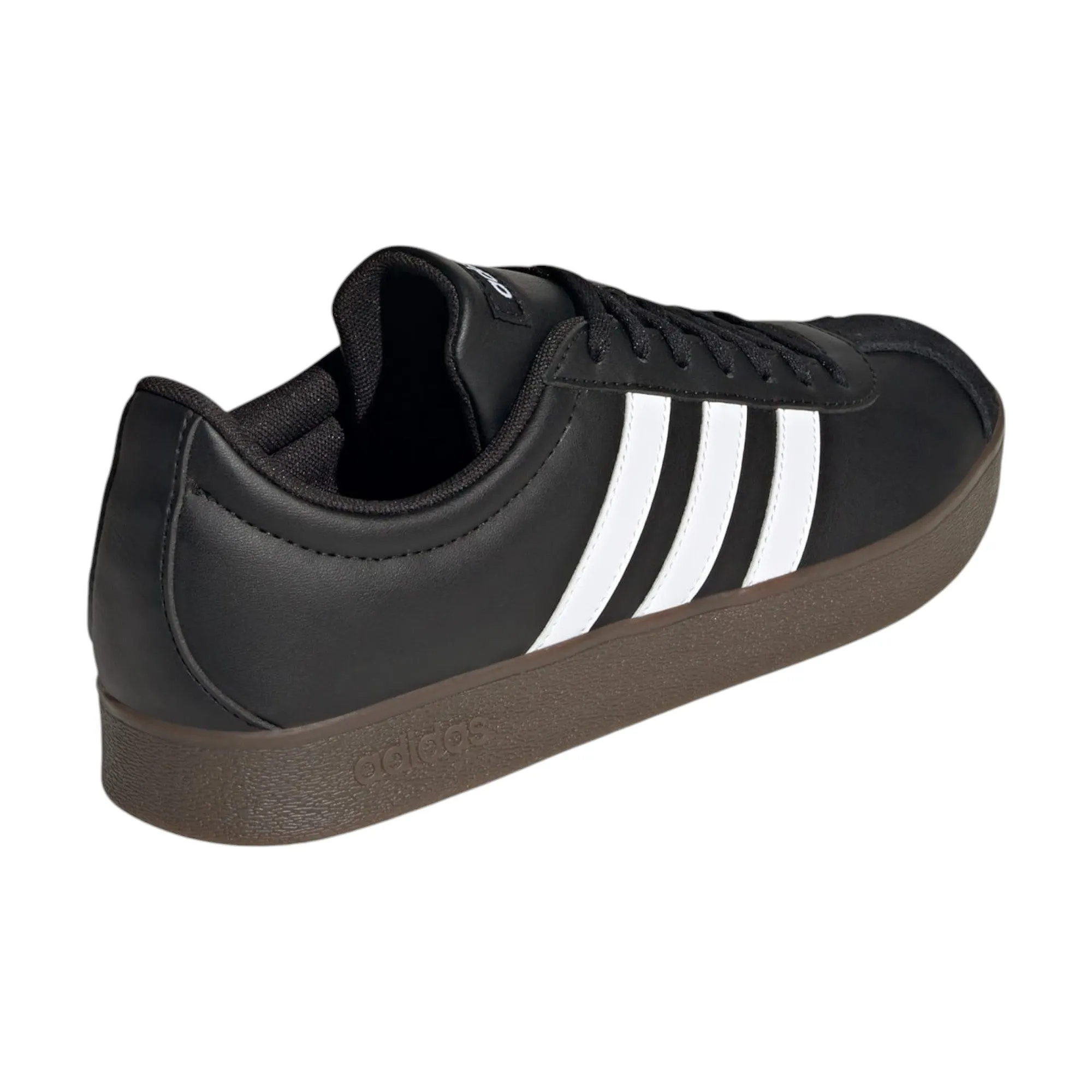 Mens Adidas VL Court Base Shoes Black