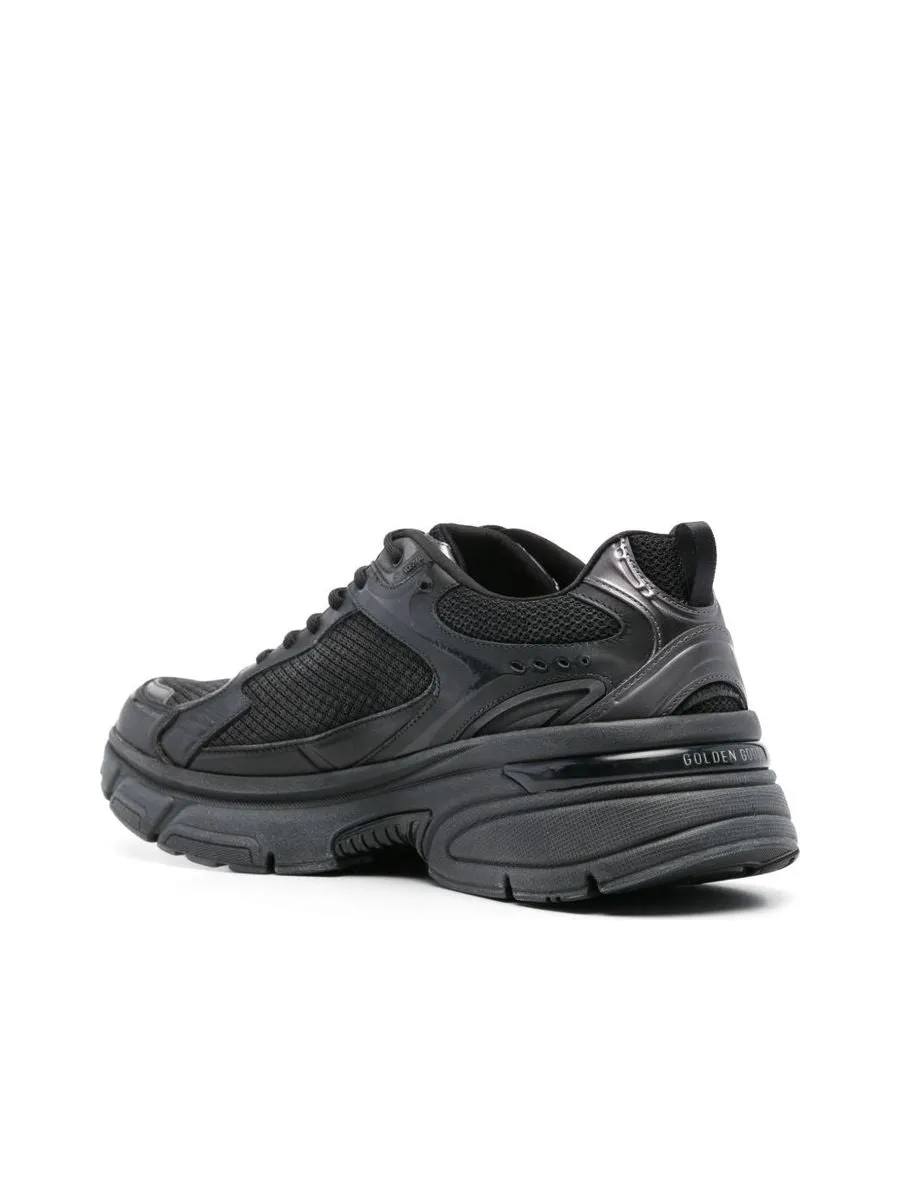 Mesh Chunky Sole Sneakers