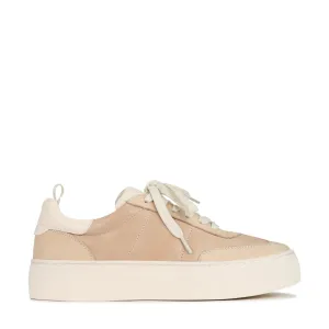 NATALI LEATHER LACE-UP SNEAKERS