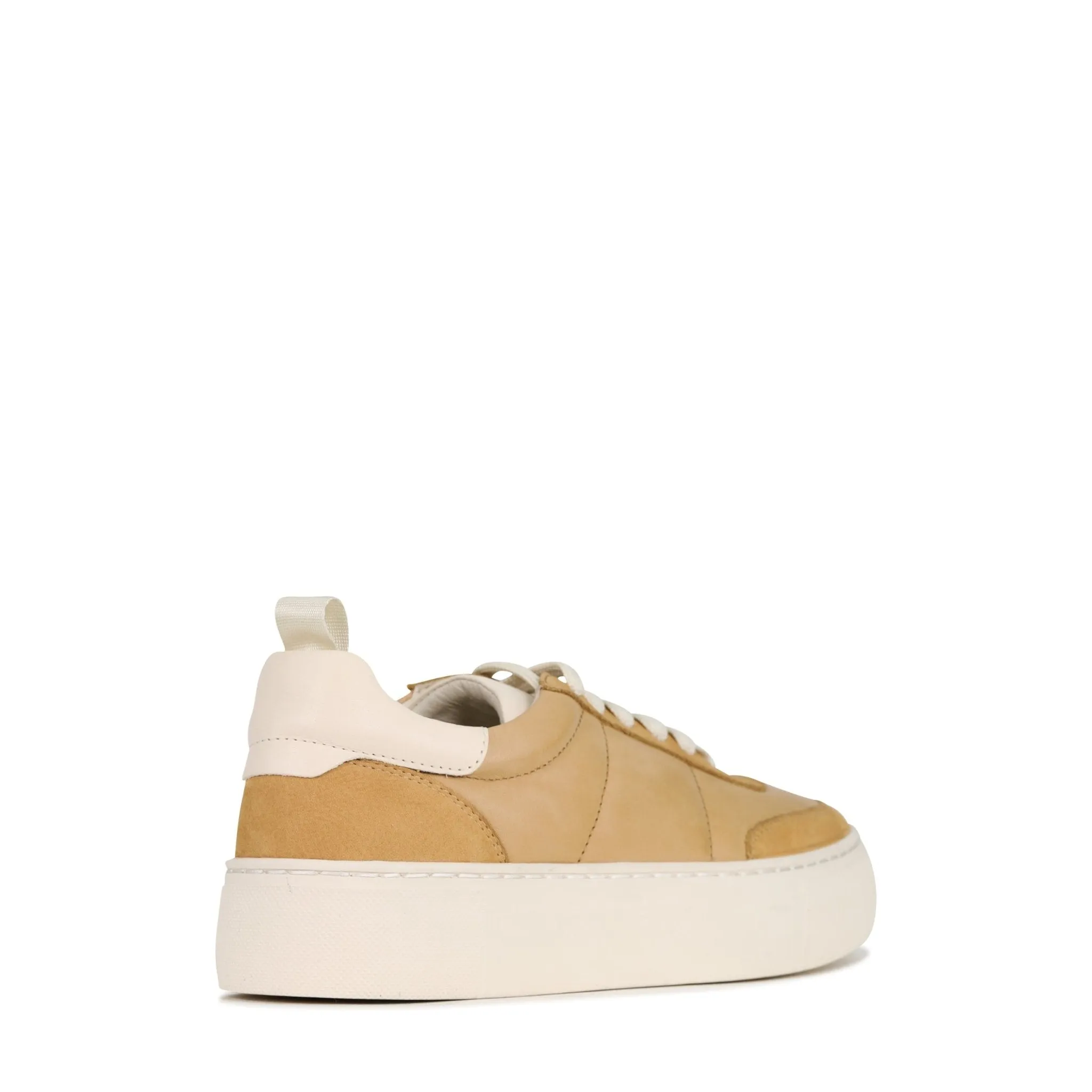 NATALI LEATHER LACE-UP SNEAKERS
