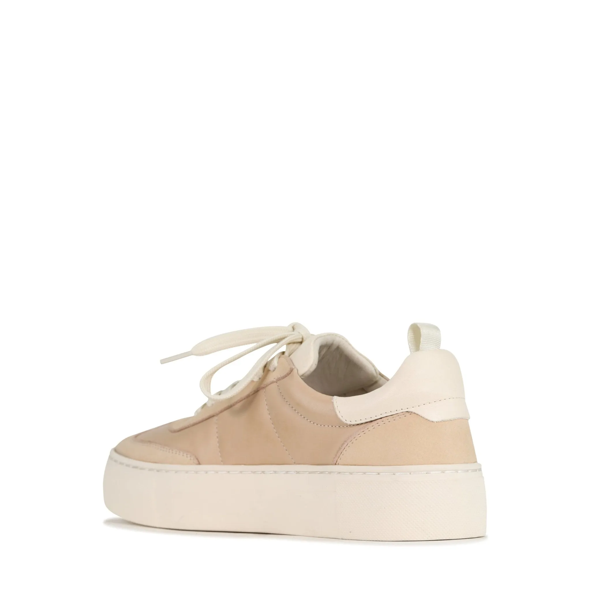 NATALI LEATHER LACE-UP SNEAKERS