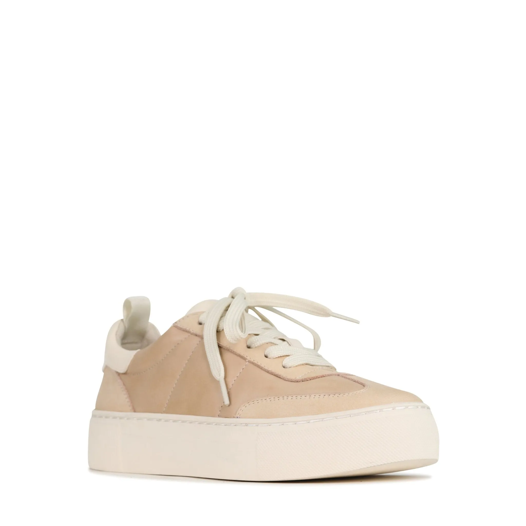 NATALI LEATHER LACE-UP SNEAKERS