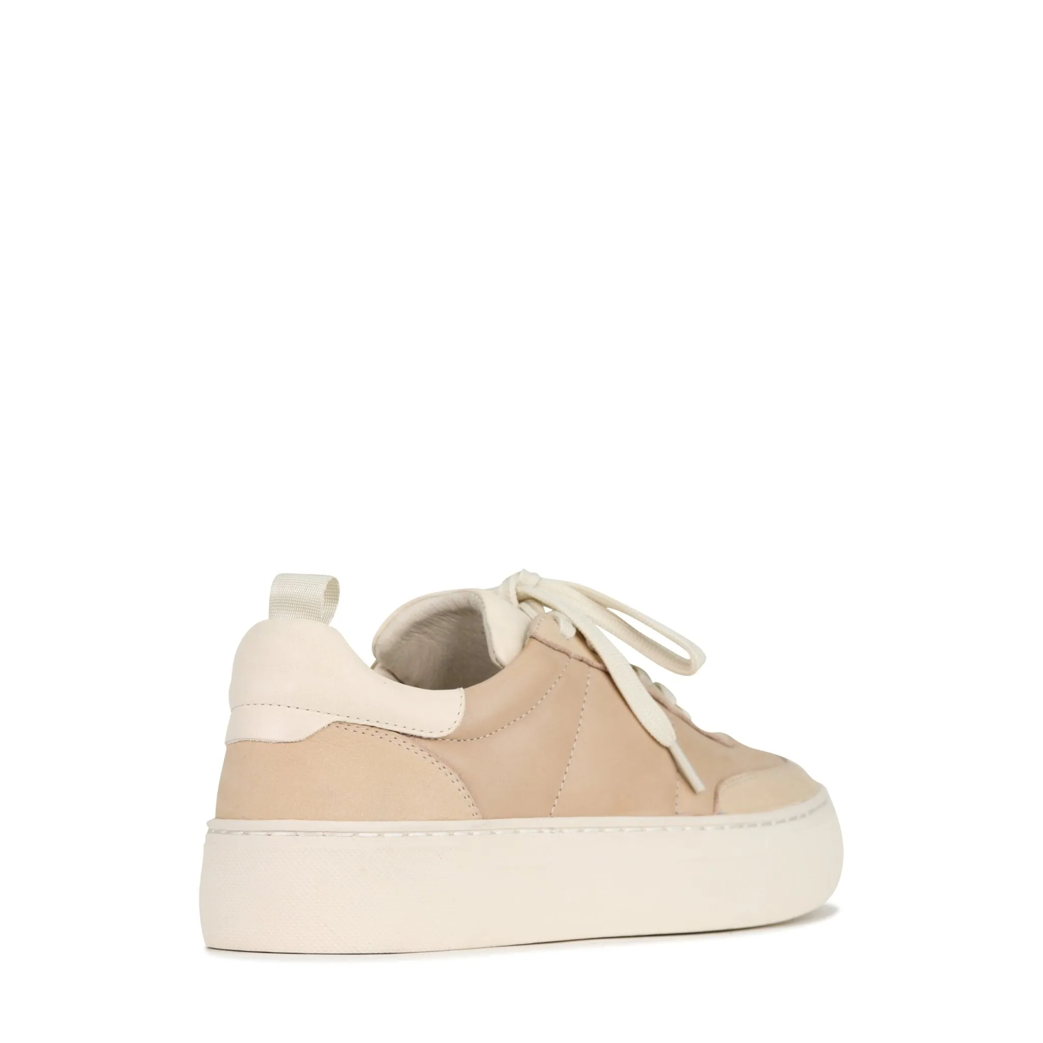NATALI LEATHER LACE-UP SNEAKERS
