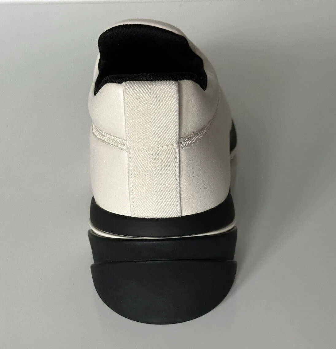 NIB $890 Bottega Veneta Men's Neutral Lagoon Nappa Leather Sneakers 9 US 667069