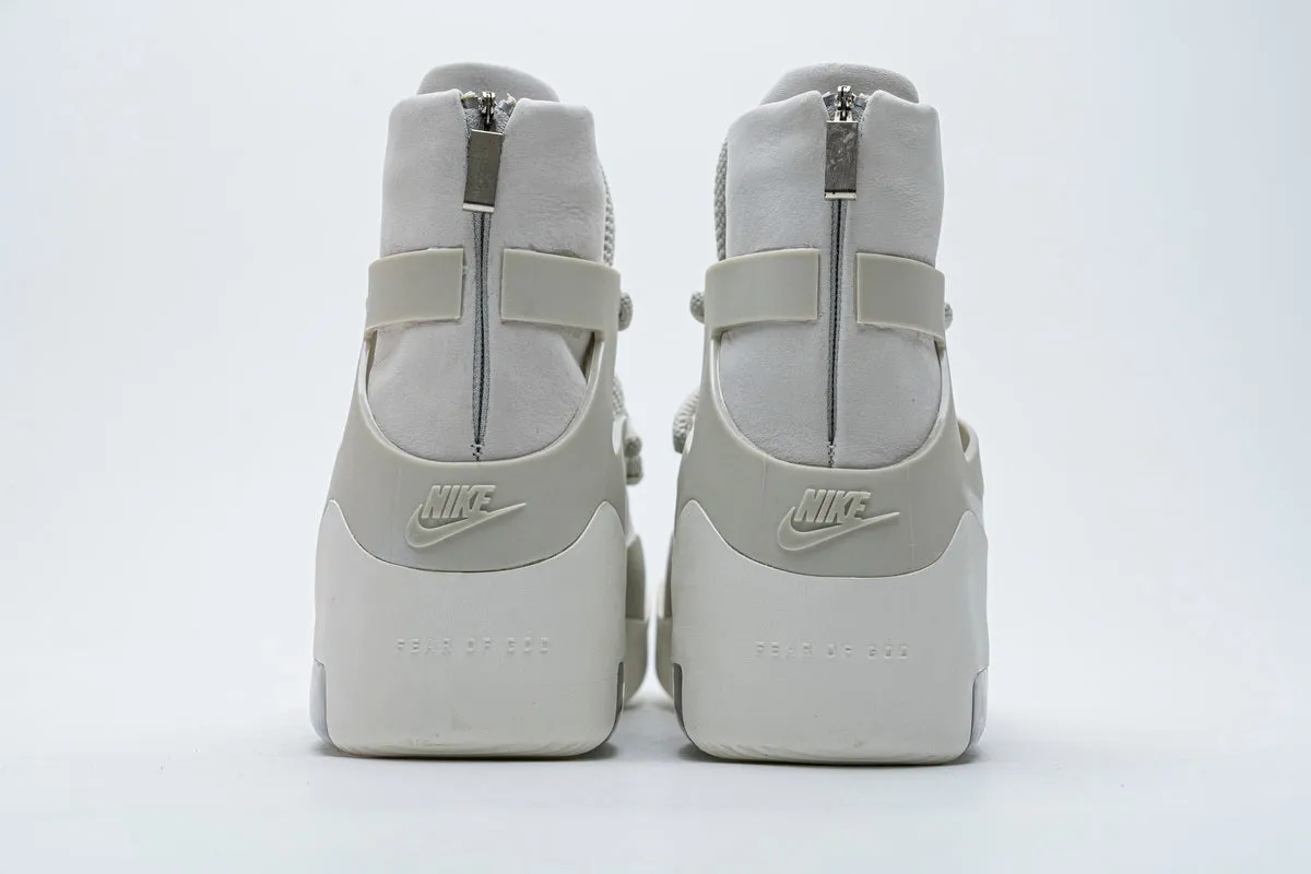 Nike Air/Fear of God 1 High Top - Gray and White