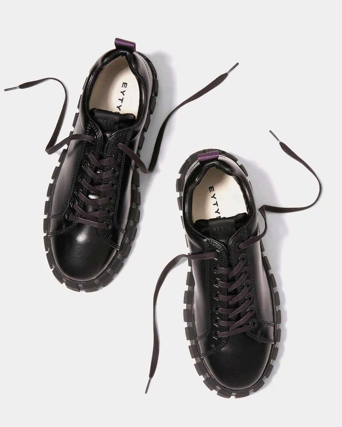 Odessa Black Low Top Sneakers