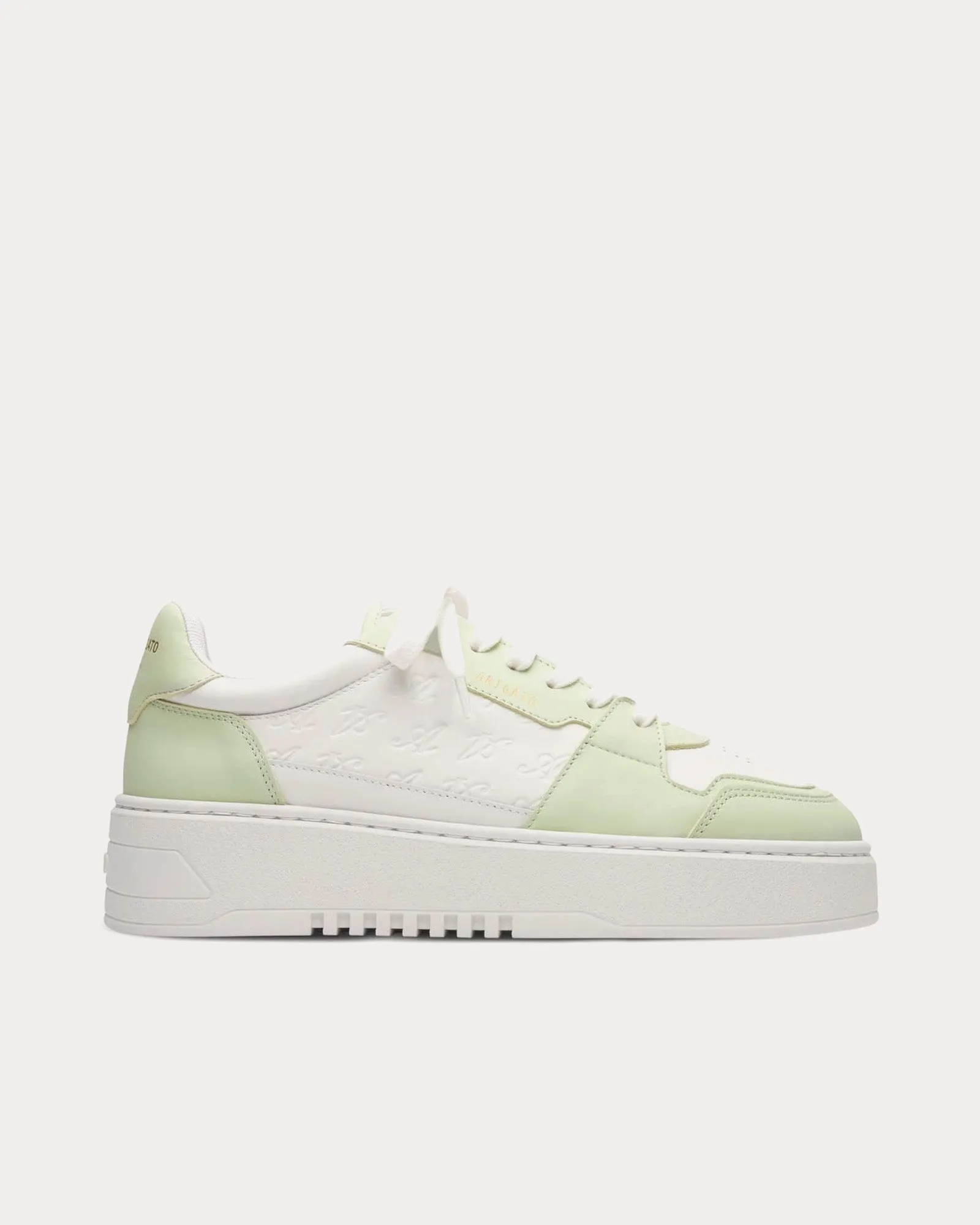 Orbit Neo White / Light Green Low Top Sneakers