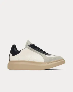 Oversized Retro Off White / Grey / Black Low Top Sneakers